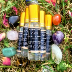Align Essential Oil Perfume/ Chakra Oil/ Natural Fragrance/ Natural Perfume/ Spell Oil/ Energy Healing/ Chakra Opening/ Chakra Alignment