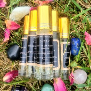 Shield Essential Oil Perfume/ Natural Perfume/ Protection Spell Oil/ Empath Protection / Negative Energy Cleansing Oil/ Energy Healing Oil