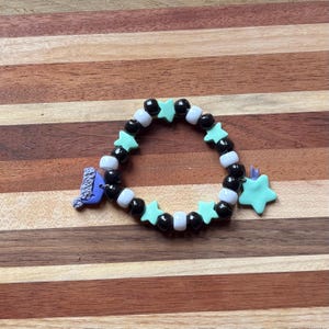 Pulseira Dandy World Astro Beaded: Pingentes de argila polimérica