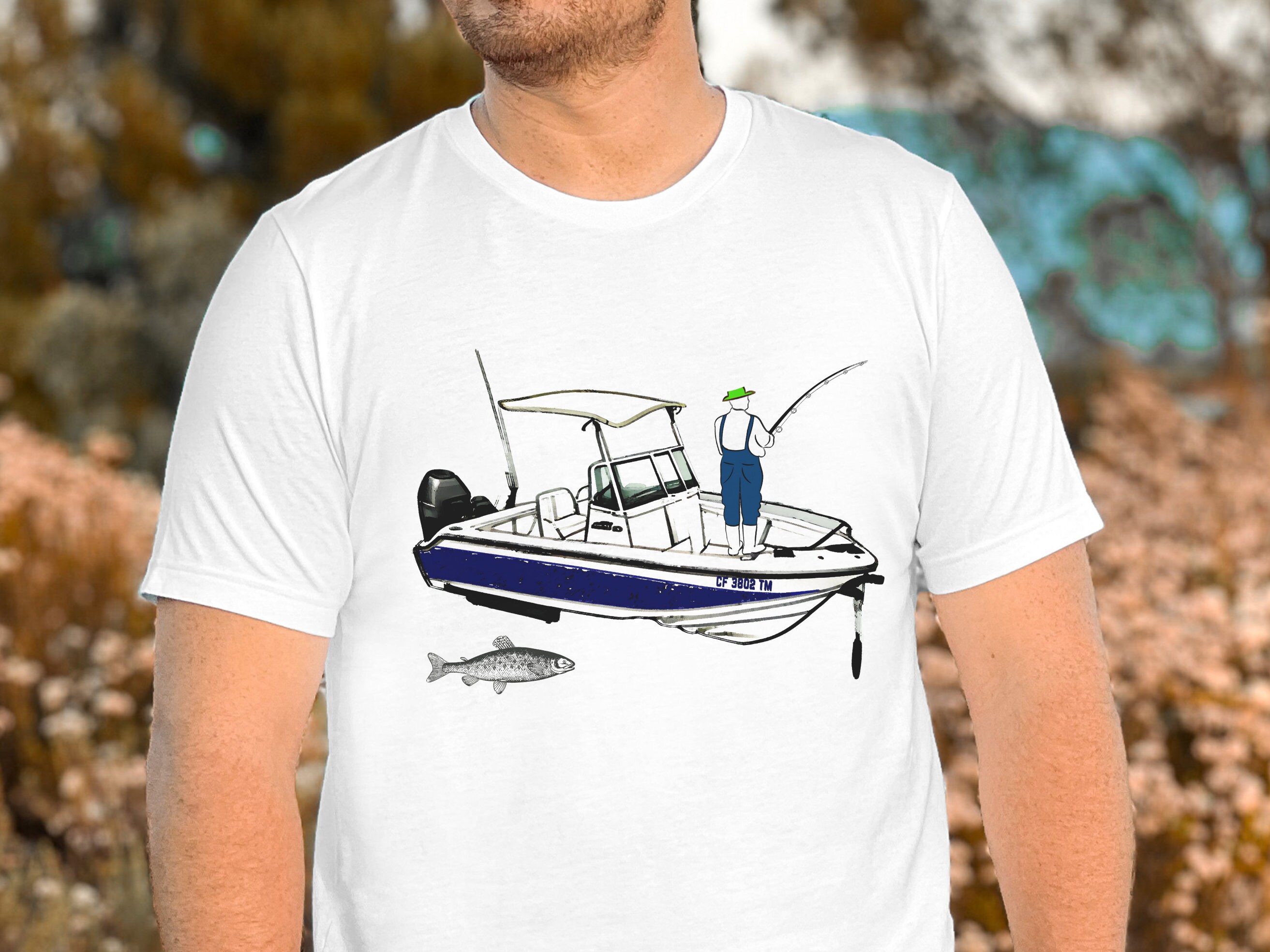 Fishing T Shirt Fisherman Shirts Cool Funny Fishing Graphic Tees