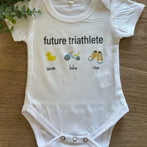 Future triathlete - baby bodysuit