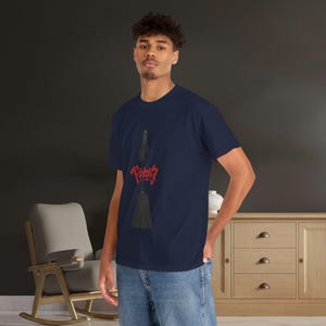 Berserk Anime T-Shirt- Guts 'Dual' tee, Kentaro Miura, Manga Apparel ,Brand of Sacrifice, Manga Apparel, 90s Graphic Tee, Unisex, Japanese image 5