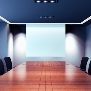 Blue Conference Room, Zoom Background, Microsoft Teams Background, Photo Backdrops, Photography Backdrop,  Digital Background