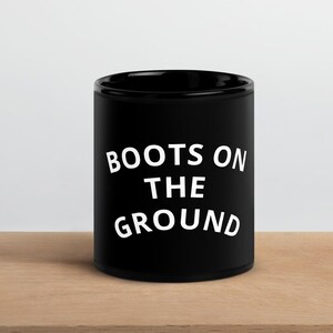 Black Glossy Mug