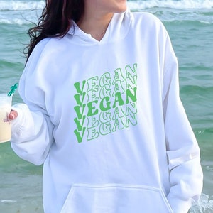 Vegan Hoodie, Vegan Sweatshirt, Animal Activist Sweatshirt, Animal Rights, Vegan Pride, Plant-Based, Vegan, Gift for Vegan, Shirt for Vegan