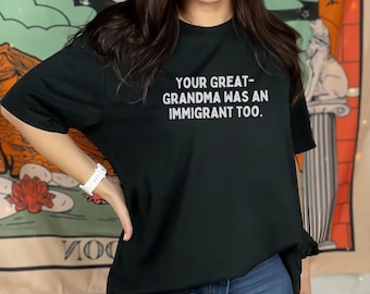 Pro-Immigrant Anti-ICE T-Shirt, Unisex Protest Shirt, F*ck Trump Abolish ICE