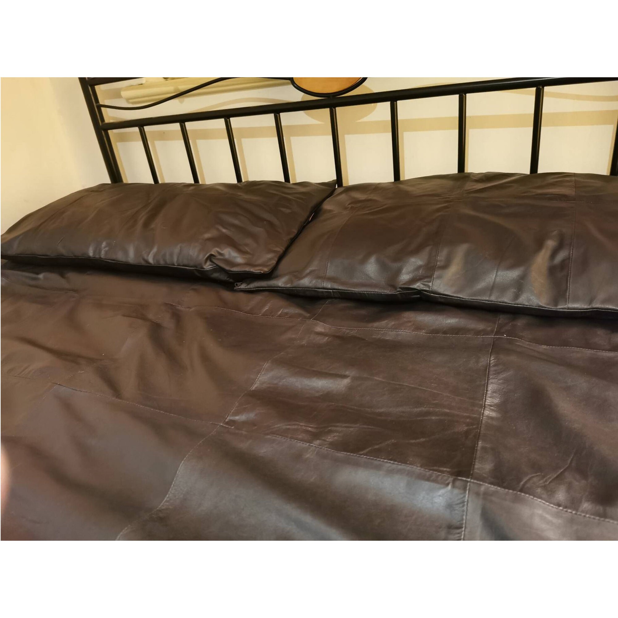 Leather Bed Etsy UK