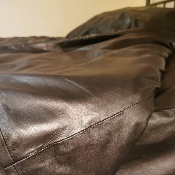 Leather Bed Sheet Etsy