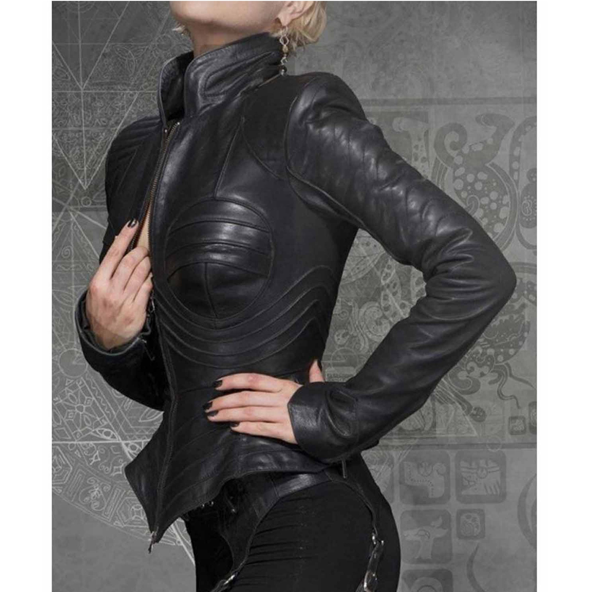 Etsy Leather Jacket Gypsy -