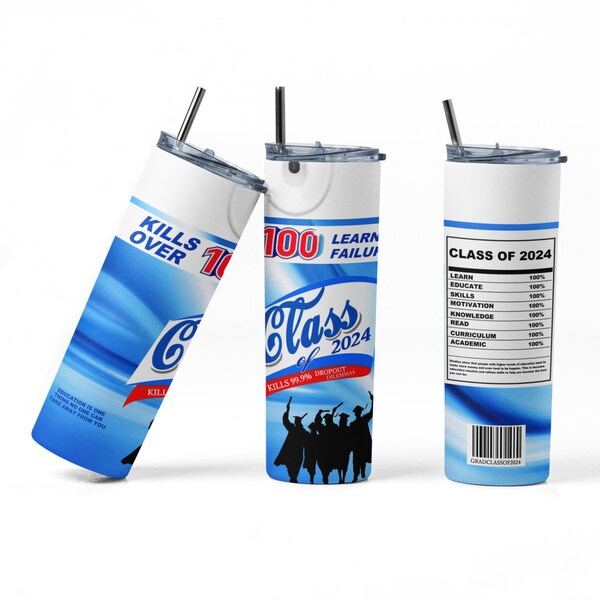 Senior 2024 Sublimation Tumbler Print Etsy