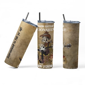 Moonshine Tumbler Wrap, Funny Moonshine   PNG Sublimation Designs Download - Skinny Tumbler  20oz - PNG
