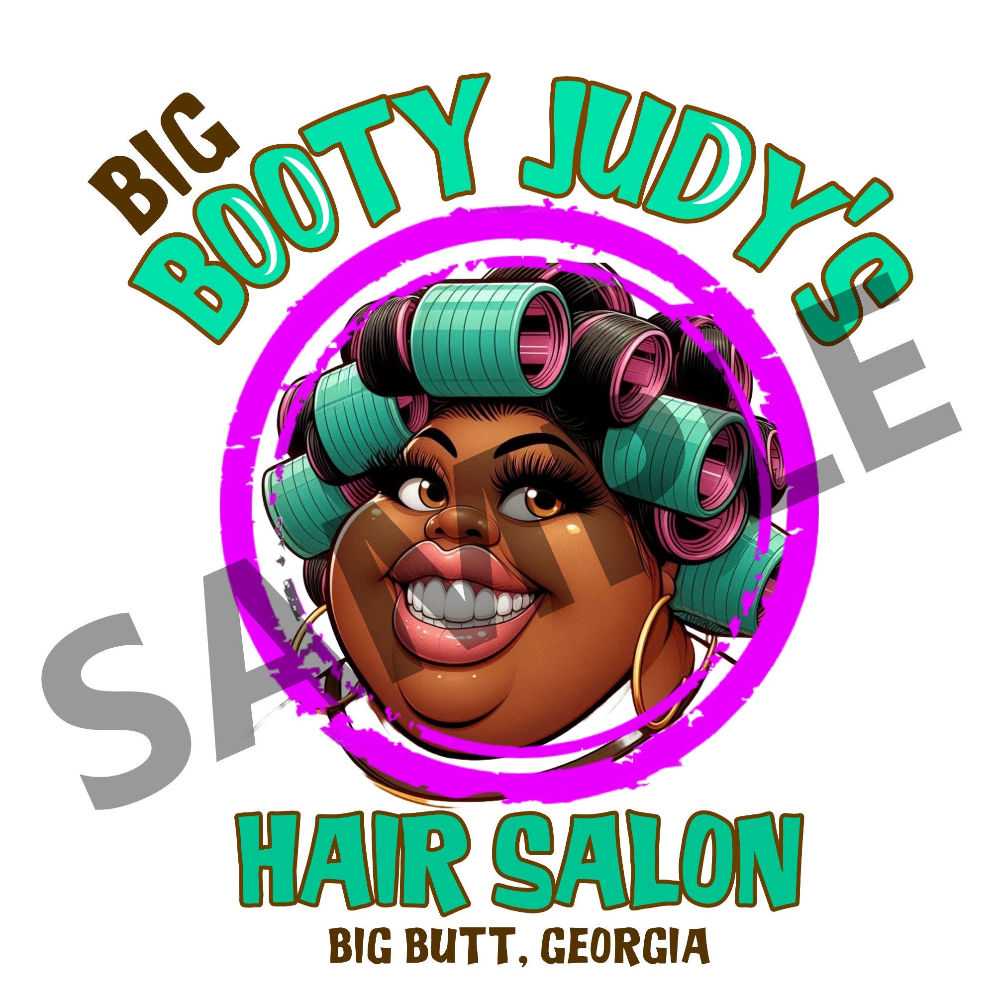 Big Booty Judy Cartoon Funny PNG - Etsy
