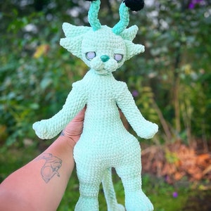 Lemon the Alien Cat Amigurumi Crochet PDF PATTERN zdjęcie 5