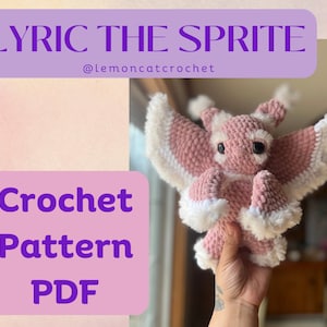 Lyric the Sprite Amigurumi Crochet Pattern PDF