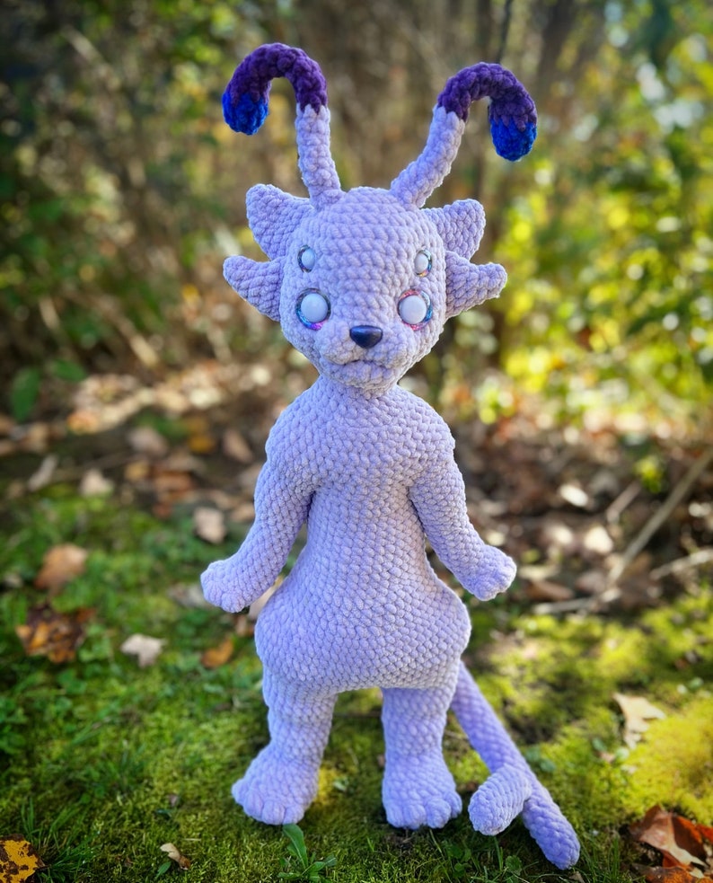 Lemon the Alien Cat Amigurumi Crochet PDF PATTERN zdjęcie 6