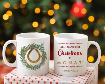 Taza de Navidad MONAT, Regalo personalizado
