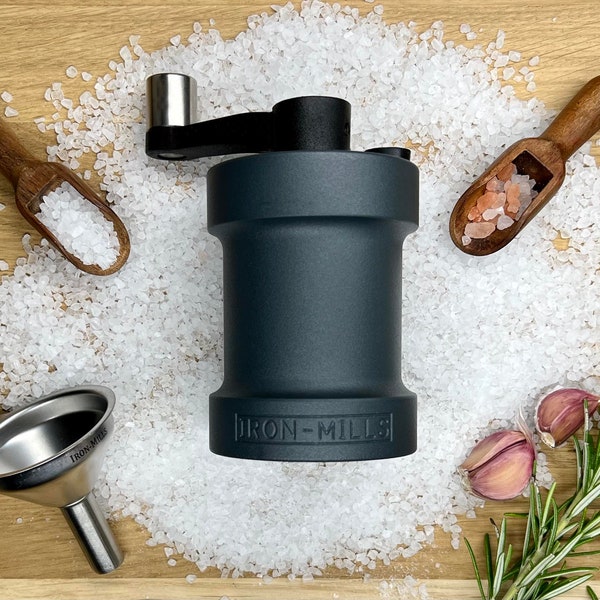 The Anthracite Mill - Quality Cast Iron Salt & Pepper Mills in Anthracite Grey