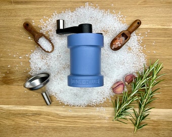 The Pigeon Mill - Quality Cast Iron Salt & Pepper Mills in Pigeon Blue