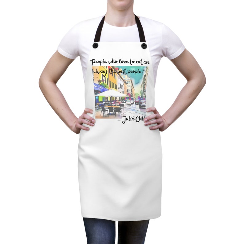 Apron Julia Child Quote image 1