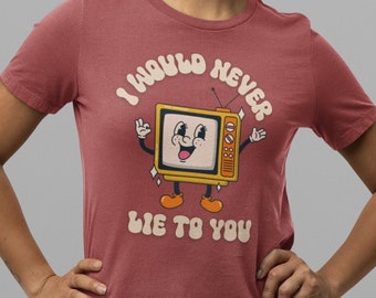 Comfort Colors Tee, Question Everything Shirt, Conspiracy Theory Shirt, The Government is Lying, Psyop, Science, Kill Your TV