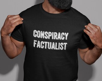 Conspiracy Shirt, Question Everything, Defund the Media, Lions Not Sheep, Born Free, Born Sovereign, Defund Politicians, Liberty or Death