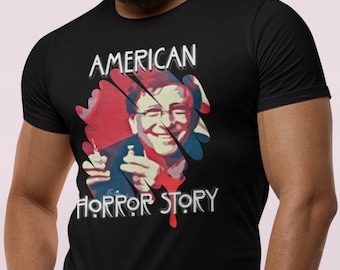 American Horror Story, Conspiracy Shirt, CDC, WEF, Bill Gates, Unvaccinated, Covid, Pandemic