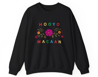 Hooyo Macann-My sweet mother Somali-Unisex Heavy Blend™ Crewneck Sweatshirt