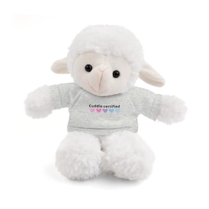 Cuddle Certified Stuffed Animal, Cute Plush Toy for Kids, Adorable Gift for Baby Showers, Birthday, Snuggle Buddy, Soft Toy for Comfort