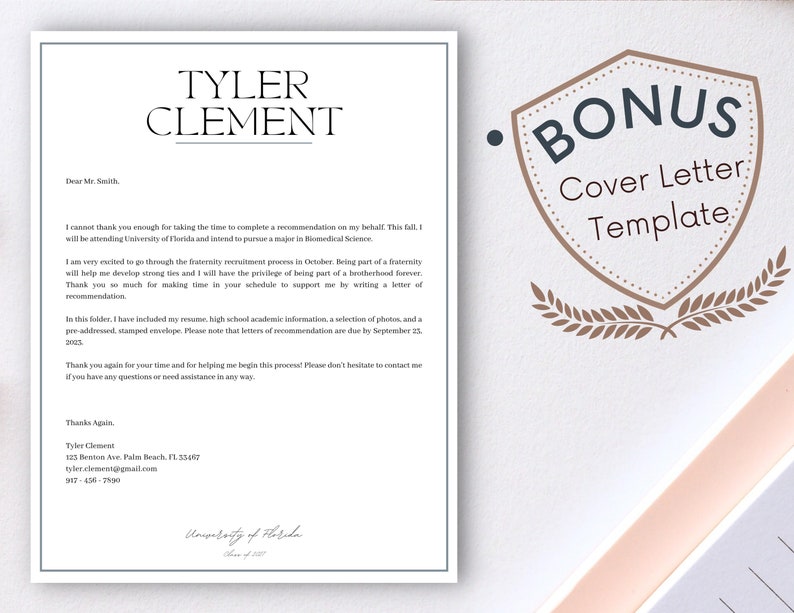 Fraternity Resume Template With - Il 794xN.5114024752 Mzcl 