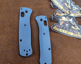 Custom G10 Scales for Benchmade Bugout MINI 533 Knife - Slate Blue