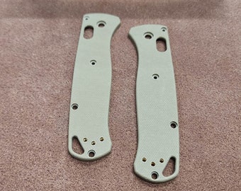 Desert Tan Custom G10 Scales for Benchmade Bugout Knife full size