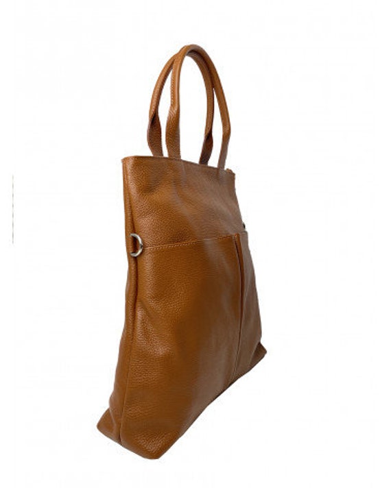 Italian Genuine Leather Handbag-Handcrafted Itali… - image 5