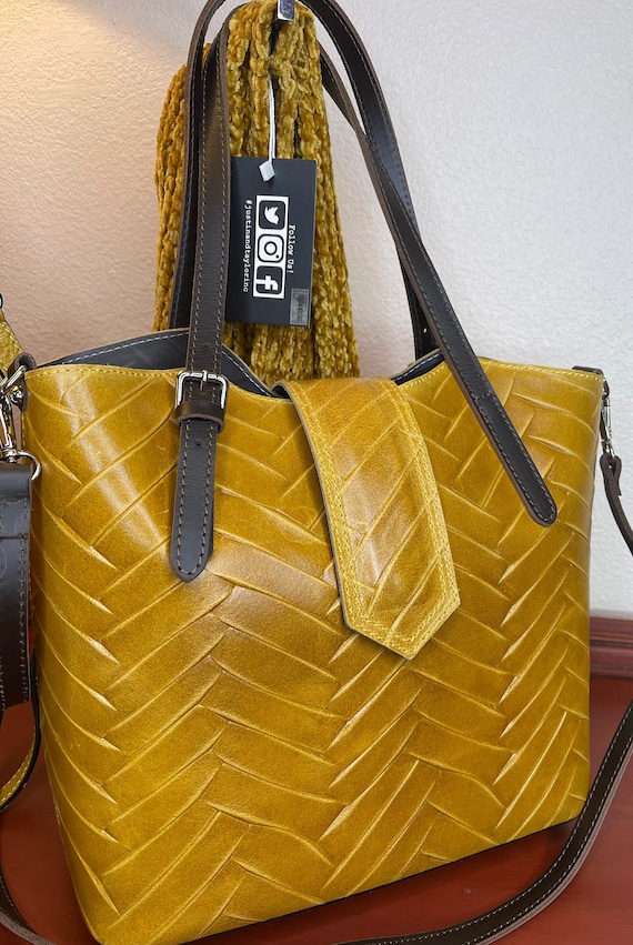 Women's Italian Leather Shoulder Bag-Italian Leath