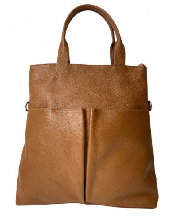 Italian Genuine Leather Handbag-Handcrafted Itali… - image 6