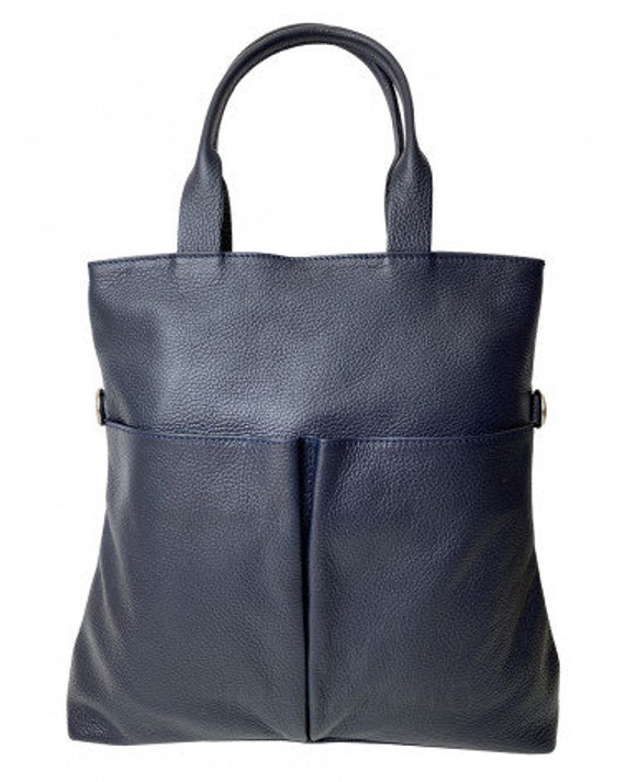 Italian Genuine Leather Handbag-Handcrafted Itali… - image 1