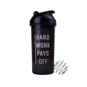 Gymshark 600ml Shaker Bottle - Black