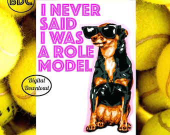 Printable Dog Greeting Card, Printable Birthday Card Funny, Digital Birthday Card from Dog, 5x7 Greeting Card, Printable Envelope