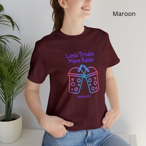 Fun Boba Tea Lover Shirt, Bubble Tea Shirt, Gift for Bubble Tea Drinker, Boba Gift, Bubble Tea Couple's Shirt, Asian Drink Shirt