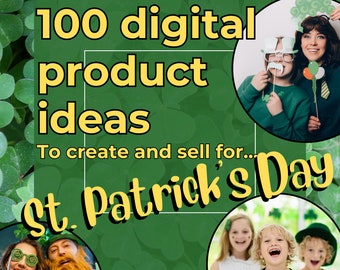 Printable Product Ideas For St Patrick's Day