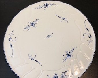 Set De 6 Assiettes Villeroy & Boch Vieux Luxembourg - 21 Cm - Porcelaine Blanche Florale - Pour Dessert/fruits