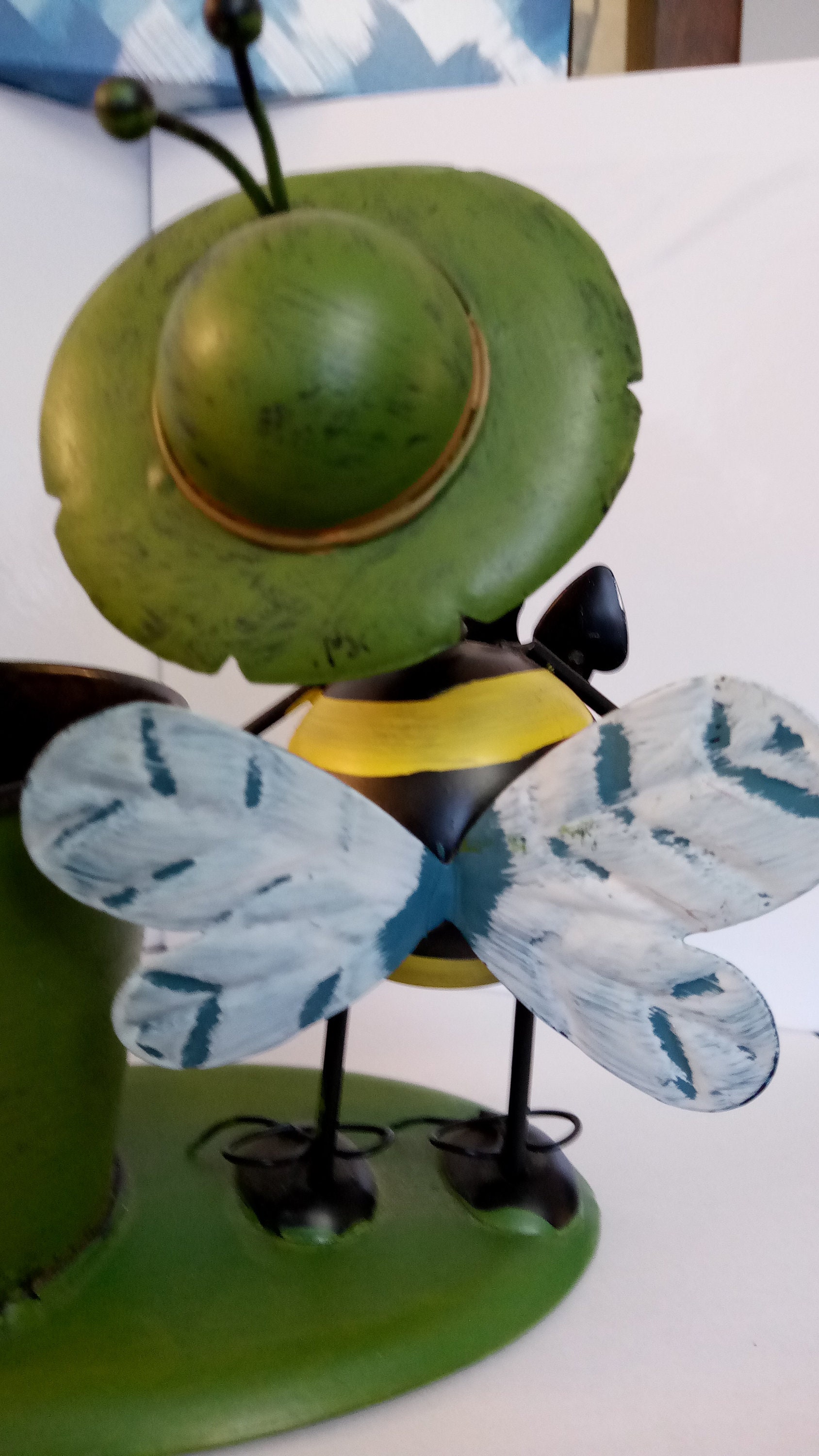 7. Vibrant Bobblehead Planter For Planty Personalities