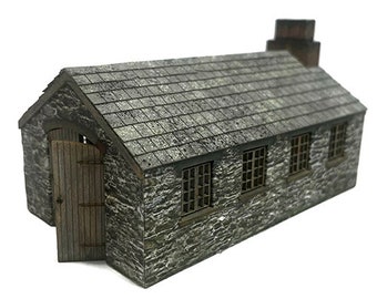 KX088-OO Pearce's Machine Shop / Workshop For OO Gauge Model Railway & 1:76 Scale