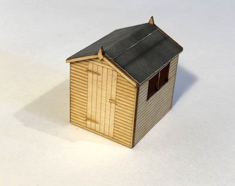 LX154-OO Garden Sheds (Pack of 2) For OO Gauge Model Railway & 1:76 Scale