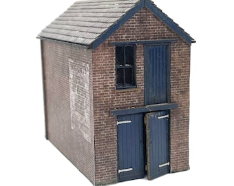 KX046-OO Wright's Lockup / Stores For OO Gauge Model Railway & 1:76 Scale