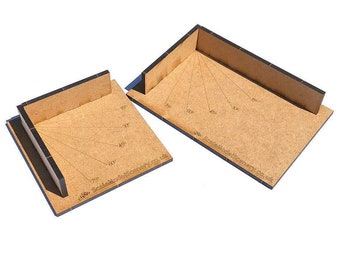 SX002 Small Model & Card Kit Assembly Jig 90 Degrees For Railway Modelling