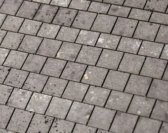 LX415-OO Lightly Weathered Laser Cut Roof Slates (A4 Sheet) For OO Gauge Model Railway & 1:76 Scale
