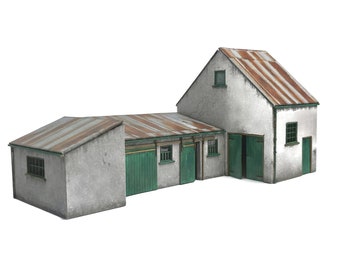 KX094-OO Stoney's Workshop Bouwpakket voor OO-spoor modelspoorbaan en schaal 1:76