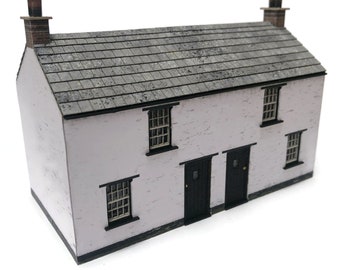 KX074-OO "Dylington" Workers Cottages For OO Gauge Model Railway & 1:76 Scale