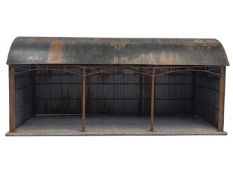 KX099-OO Dutch Barn / Saw Mill For OO Gauge Model Railway & 1:76 Scale