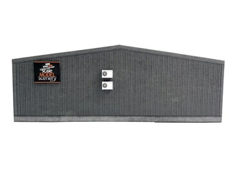 KX093-OO Low Relief Small Modern Industrial Unit End Wall  For OO Gauge Model Railway & 1:76 Scale